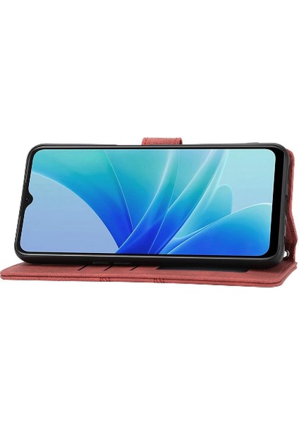 Oppo A57S/A57E Kickstand Cüzdan Kılıf Manyetik Kapatma Pu Için Flip Case (Yurt Dışından) fırsatları