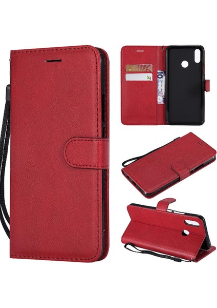 Kart Yuvası ile Huawei Nova 3i Iş Cüzdan Telefon Kılıfı Için Flip Case (Yurt Dışından)