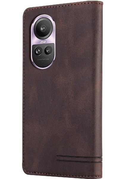 Oppo Oppo 10 Premium Deri Iki Kart Yuvaları Için Kılıf Kickstand Premium (Yurt Dışından) indirimleri