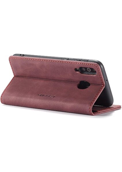 Mellow Shop Samsung Galaxy A40S Için Flip Case/samsung Durumda Kart Yuvası Kickstand Flip Folio (Yurt Dışından)