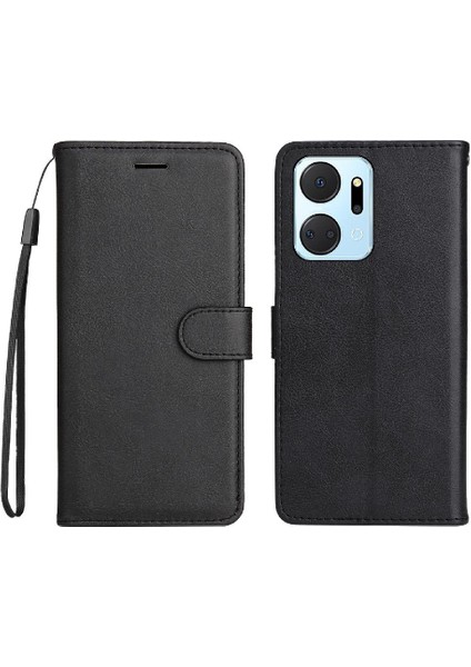 Kart Yuvası Klasik Düz Renk Iş Cüzdan ile Onur X7A Için Flip Case (Yurt Dışından)