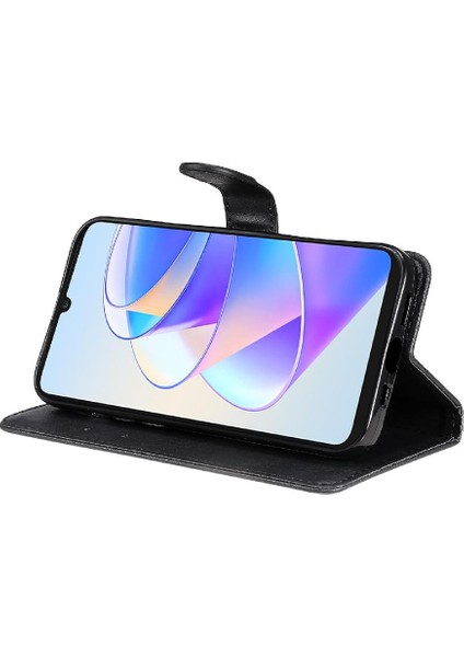 Kart Yuvası Klasik Düz Renk Iş Cüzdan ile Onur X7A Için Flip Case (Yurt Dışından) indirimleri