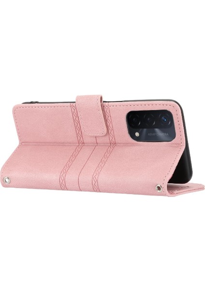 Oppo A93 5G/A74 5g Kickstand Darbeye Koruyucu Manyetik Için Flip Case (Yurt Dışından)