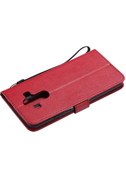 Huawei Mate 10 Pro Için Flip Case Klasik Katı Renk Kart Yuvası ile Yüksek (Yurt Dışından)