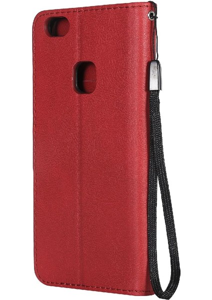 Kart Yuvası Klasik Düz Renk Iş ile Huawei P10 Lite Için Flip Case (Yurt Dışından) fırsatları