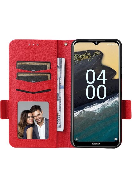 Nokia G42 5g Kart Yuvaları Tutucu Manyetik Cüzdan Yan Toka Pu (Yurt Dışından) fiyatları