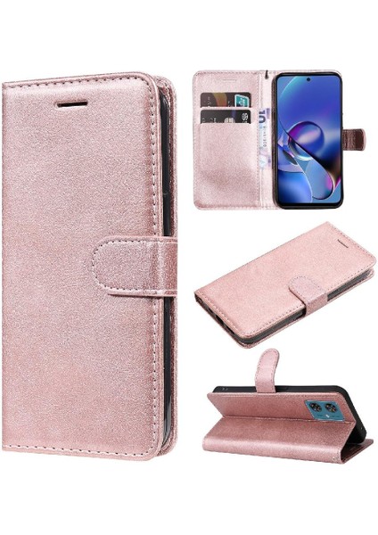 Motorola Moto G54 5g Iş Cüzdan Telefon Kılıfı Klasik Için Flip Case (Yurt Dışından)