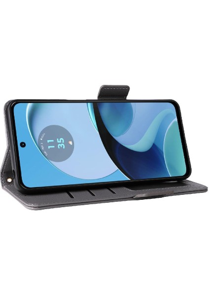Motorola Moto G14 4g Kart Yuvaları Tutucu Pu Deri Manyetik Cüzdan (Yurt Dışından) fırsatları