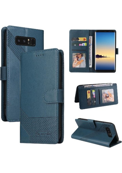Samsung Galaxy Not 8 Için Flip Case Darbeye Üç Kart Yuvaları 4 Köşe (Yurt Dışından)