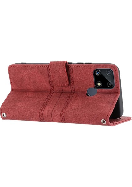Realme C25S Için Flip Case/realme C25 Pu Deri Darbeye Koruyucu (Yurt Dışından) indirimleri