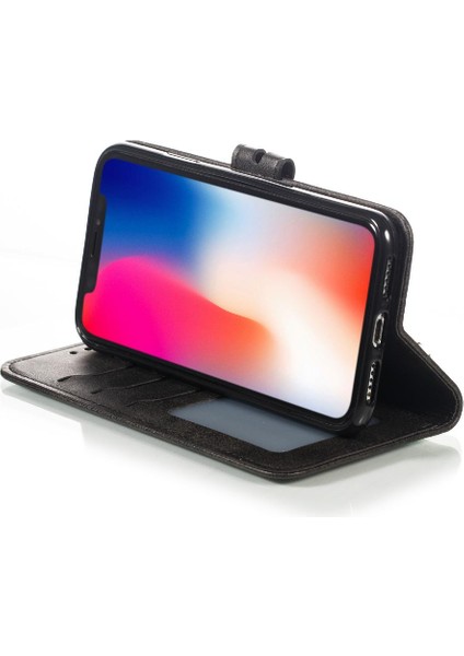 Cüzdan Kılıf iphone X/xs Manyetik Kapatma Kart Tutucu Kickstand Tüm (Yurt Dışından) fırsatları