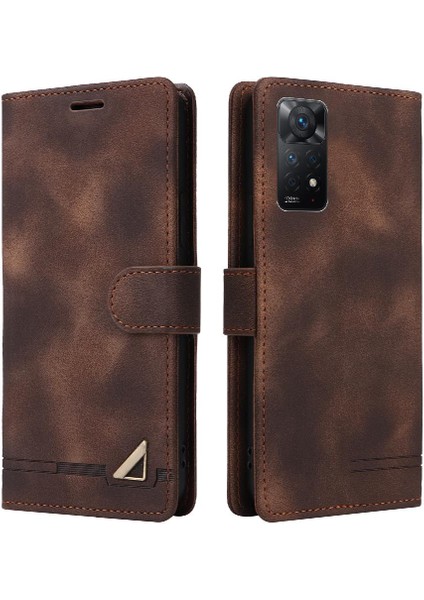 Xiaomi Redmi Not 11 Için Flip Case Pro Darbeye Kapak Çevirin Cüzdan Kılıf (Yurt Dışından)