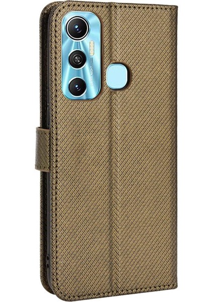 Infinix Sıcak 11 Kapak Kart Tutucu Manyetik Cüzdan Kickstand Için Kılıf (Yurt Dışından)