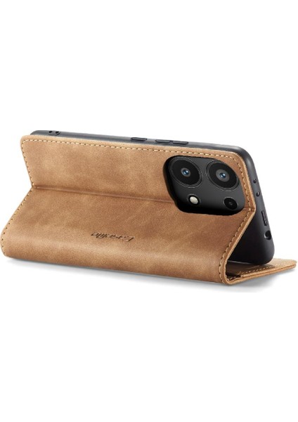Xiaomi Redmi Not Için Flip Case 13 Pro 4g Manyetik Kapatma Darbeye Çevir (Yurt Dışından)