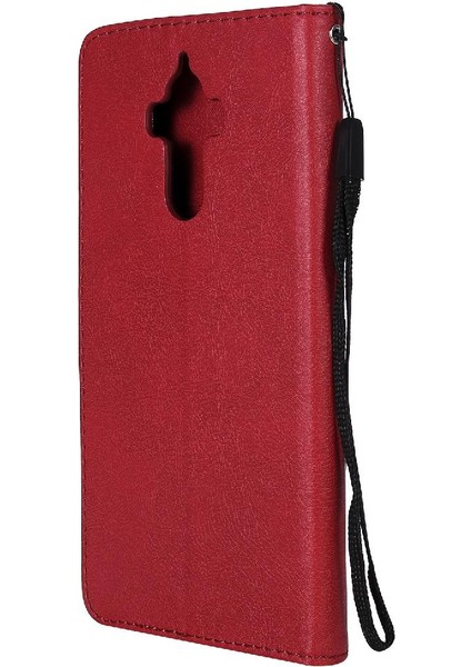 Huawei Mate 9 Için Flip Case Klasik Düz Renk Iş Cüzdan Telefon Kılıfı (Yurt Dışından) fırsatları