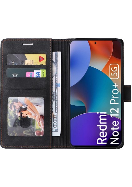 Xiaomi Redmi Not 12 Için Flip Case 4g Basit Iş Cüzdan Darbeye (Yurt Dışından) fırsatları