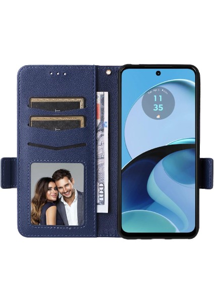 Motorola Moto G14 4g Kart Yuvaları Tutucu Pu Deri Manyetik Cüzdan (Yurt Dışından) fiyatları