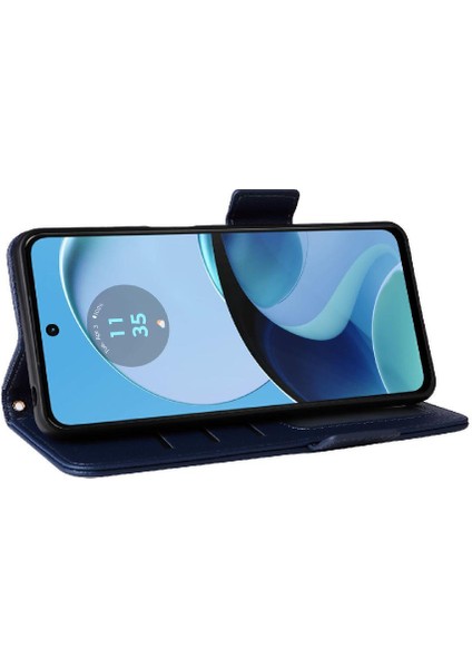 Motorola Moto G14 4g Kart Yuvaları Tutucu Pu Deri Manyetik Cüzdan (Yurt Dışından) modelleri