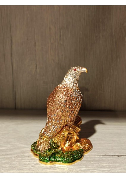 Swarovski Taşlı Kartal Mücevherlik / Dekoratif Biblo