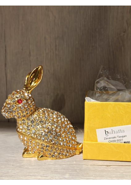 Swarovski Taşlı Tavşan Mücevherlik / Dekoratif Biblo fiyatları