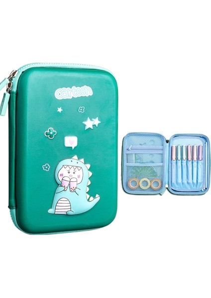 Eva Kalem Kutusu Çok Fonksiyonlu Kırtasiye Çantası Suya Dayanıklı (Yurt Dışından)