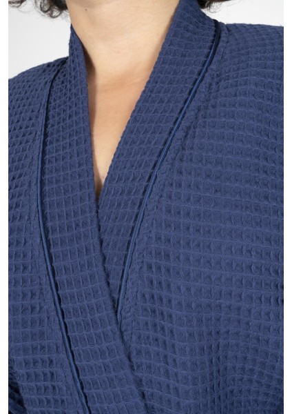 Kaos Serisi Kimono Yaka Pike Bornoz Sabahlık