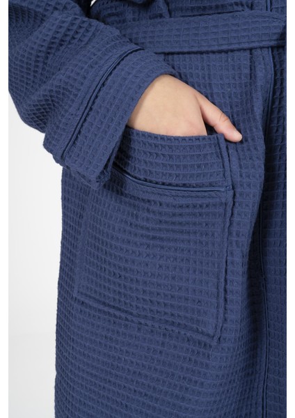 Kaos Serisi Kimono Yaka Pike Bornoz Sabahlık