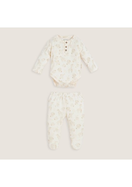 Safari N.born 2'li Set Ekru