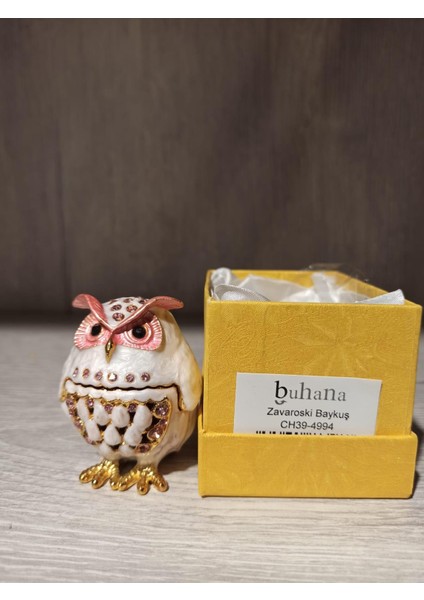 Swarovski Taşlı Baykuş Mücevherlik / Dekoratif Biblo fiyatları