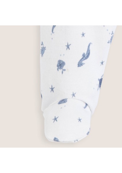 Under The Sea Yenidoğan Patikli Pantolon Ekru modelleri