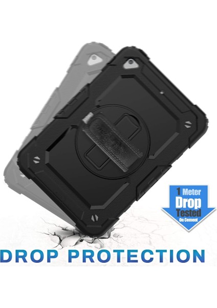 Apple iPad Mini 4 Nesil Zırhlı Armour Defender Askılı Kılıf A1538 A1550 modelleri