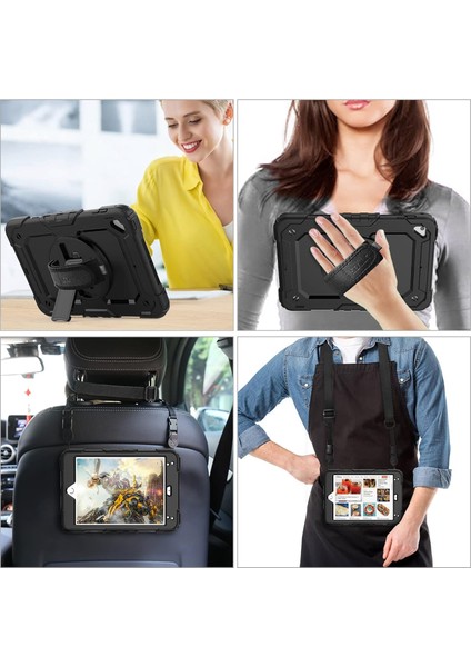 Apple iPad Mini 4 Nesil Zırhlı Armour Defender Askılı Kılıf A1538 A1550 fırsatları