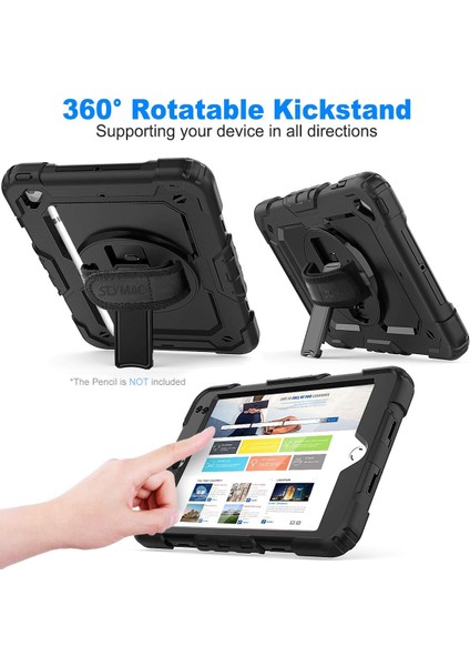 Apple iPad Mini 4 Nesil Zırhlı Armour Defender Askılı Kılıf A1538 A1550 indirimleri