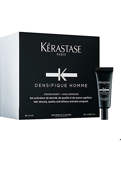 Kérastase Densifique Cure Densifique Homme  - Erkeklere Özel Saç Yoğunlaştırıcı Bakım Kürü