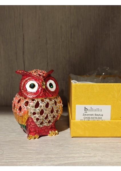 Swarovski Taşlı Baykuş Mücevherlik / Dekoratif Biblo fiyatları