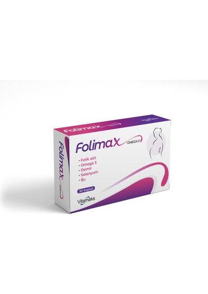 Vitamaks Folimax 30 Kapsül