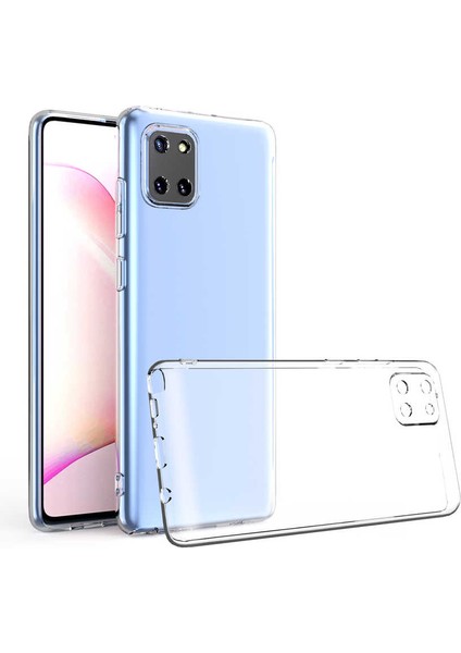 Samsung Galaxy A81 (Note 10 Lite) Uyumlu Kılıf Kamera Korumalı Süper Silikon Kapak