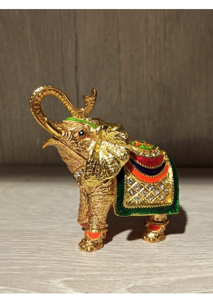 Swarovski Taşlı Fil Mücevherlik / Dekoratif Biblo