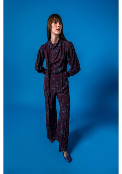 Boyundan Kuşaklı Tulum 24W22302