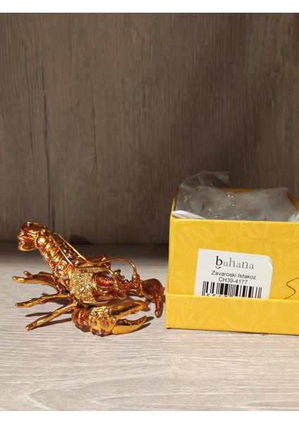 Swarovski Taşlı Istakoz Mücevherlik / Dekoratif Biblo fiyatları