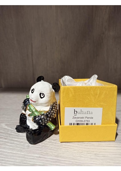 Swarovski Taşlı Panda Mücevherlik / Dekoratif Biblo fiyatları