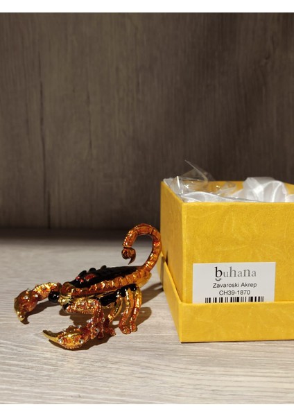 Swarovski Taşlı Akrep Mücevherlik / Dekoratif Biblo fiyatları