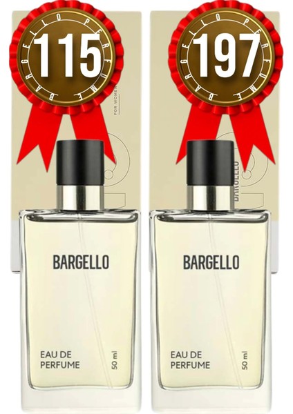 115 Floral Kadın Parfüm + 197 Oriental Kadın Parfüm 50 ml Edp