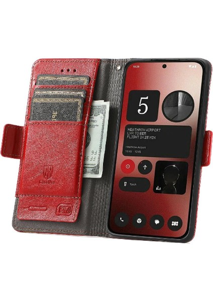 Nothing Flip Case Telefon 2A Çok Renkli Iş Ekleme Cüzdan Yuvası (Yurt Dışından) modelleri