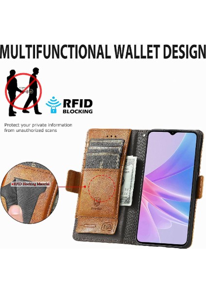 Oppo Oppo 11F 5g Çok Renkli Ekleme Cüzdan Çoklu Kart Yuvası Için Flip Case (Yurt Dışından) fırsatları