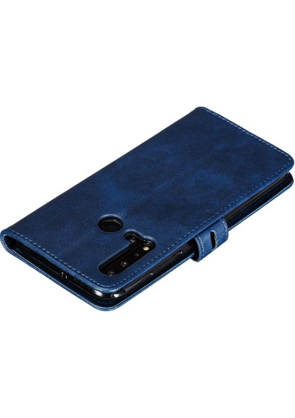 Cüzdan Kılıf Için Huawei P20 Lite 2019 Kart Tutucu Manyetik Kapatma Kabartmalı (Yurt Dışından)