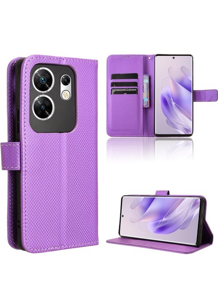 Infinix Sıfır 30 4g Kart Tutucu Kapak Manyetik Cüzdan Kickstand Için Kılıf (Yurt Dışından)