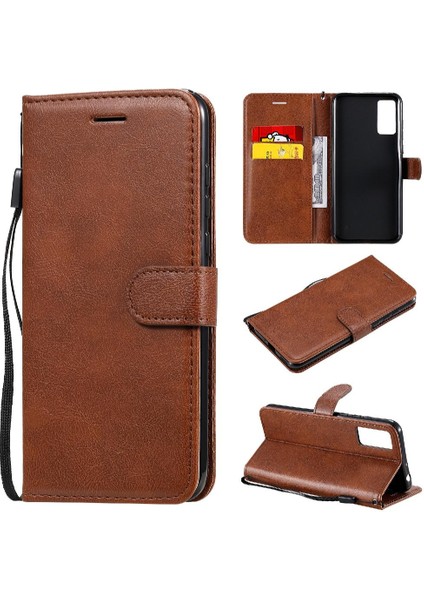 Kart Yuvası Klasik Düz Renk Cüzdan ile Onur Oyun 4t Pro Için Flip Case (Yurt Dışından)