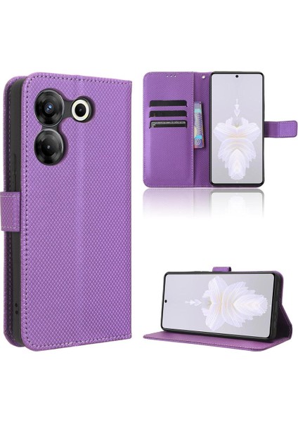 Tecno Camon 20 Pro 5g Kart Tutucu Kickstand Kapak Manyetik Cüzdan Için Kılıf (Yurt Dışından)