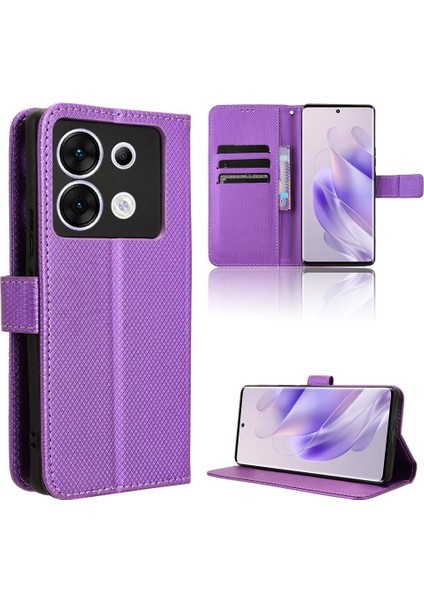 Infinix Sıfır 30 5g Kickstand Kapak Manyetik Cüzdan Kart Tutucu Için Kılıf (Yurt Dışından)